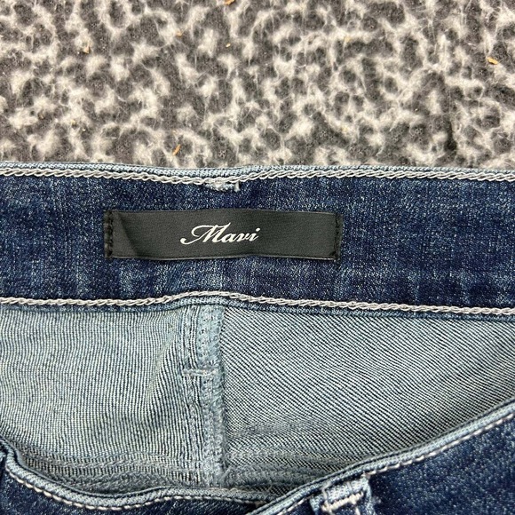 Mavi Ada Jeans Women‎ 27x29 Blue Faded Cuffed Pants Denim Outdoor New - Picture 3 of 9